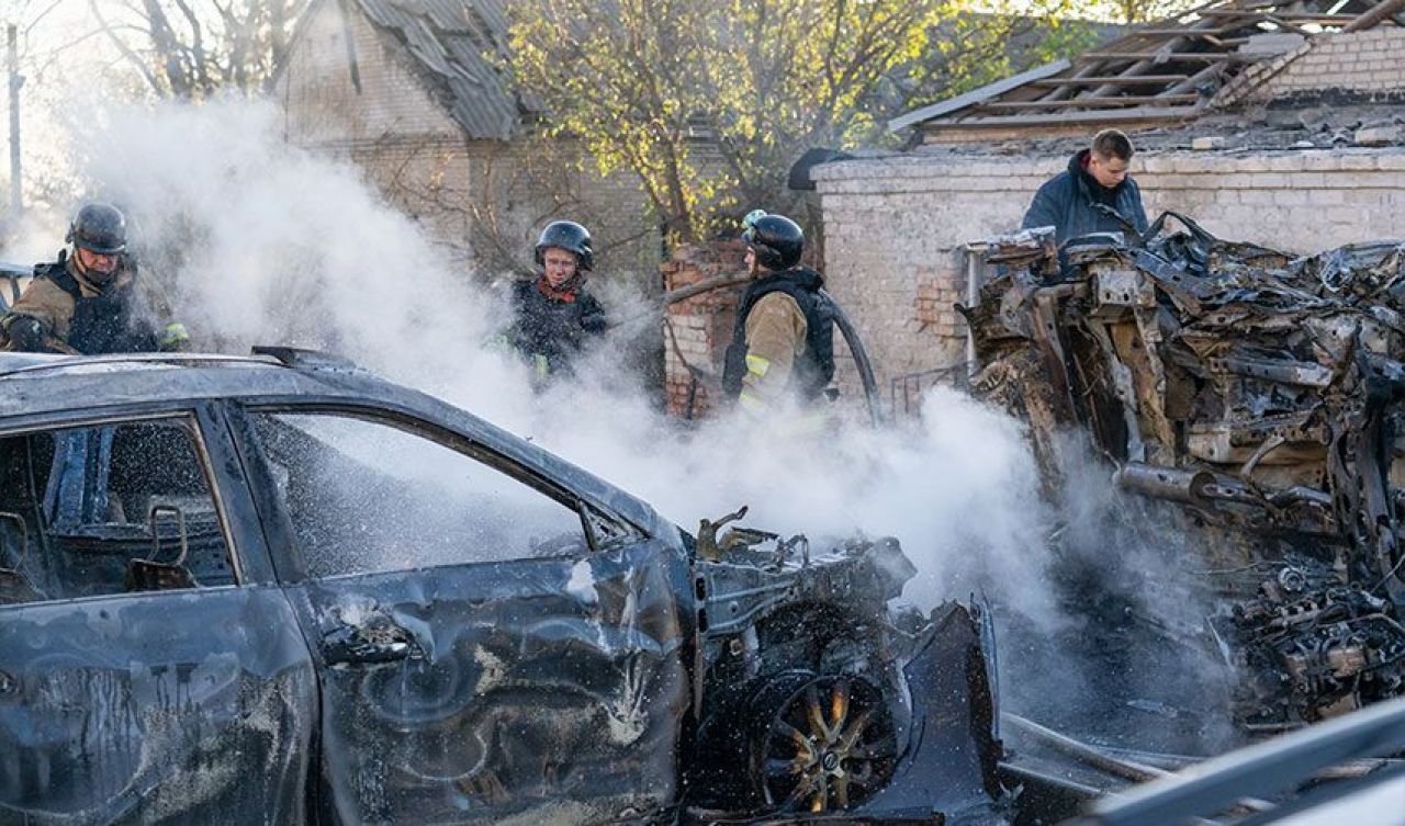 Rusya'dan Ukrayna'ya füzeli saldırı! Zelenskiy sert çıkıştı: İnsanları öldürmekten zevk alıyorlar - 2. Resim