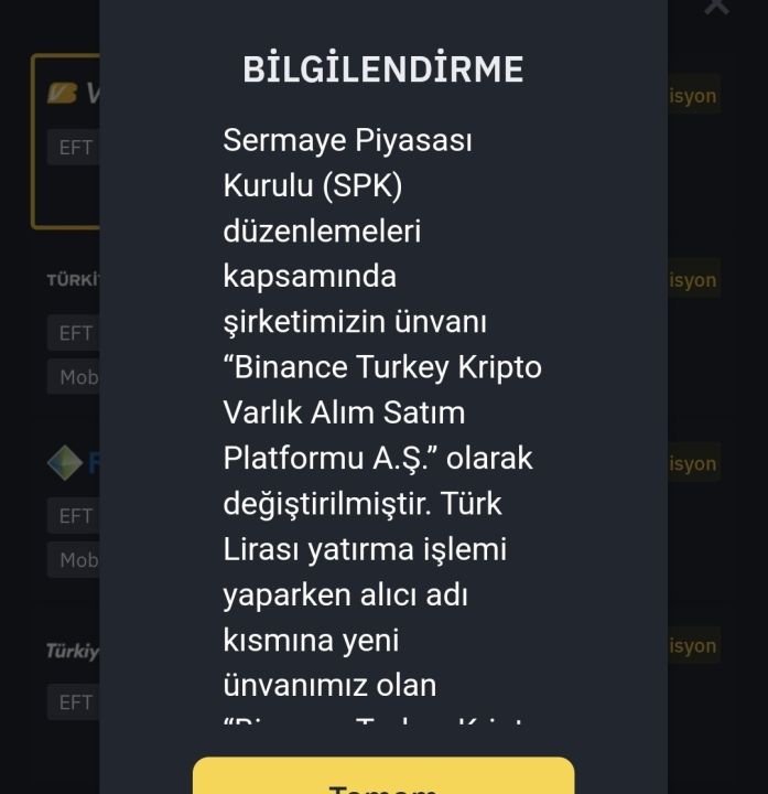 Kripto para transferi yaparken dikkat: Binance TR yeni ismini ve alan adını açıkladı - 2. Resim