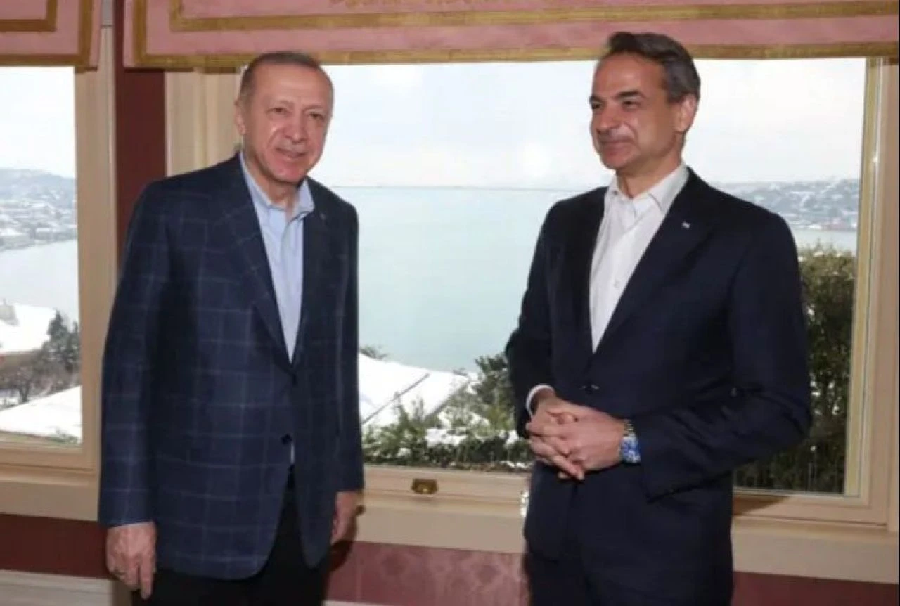 Miçotakis'ten Cumhurbaşkanı Erdoğan ile görüşme sonrası Türkiye mesajı