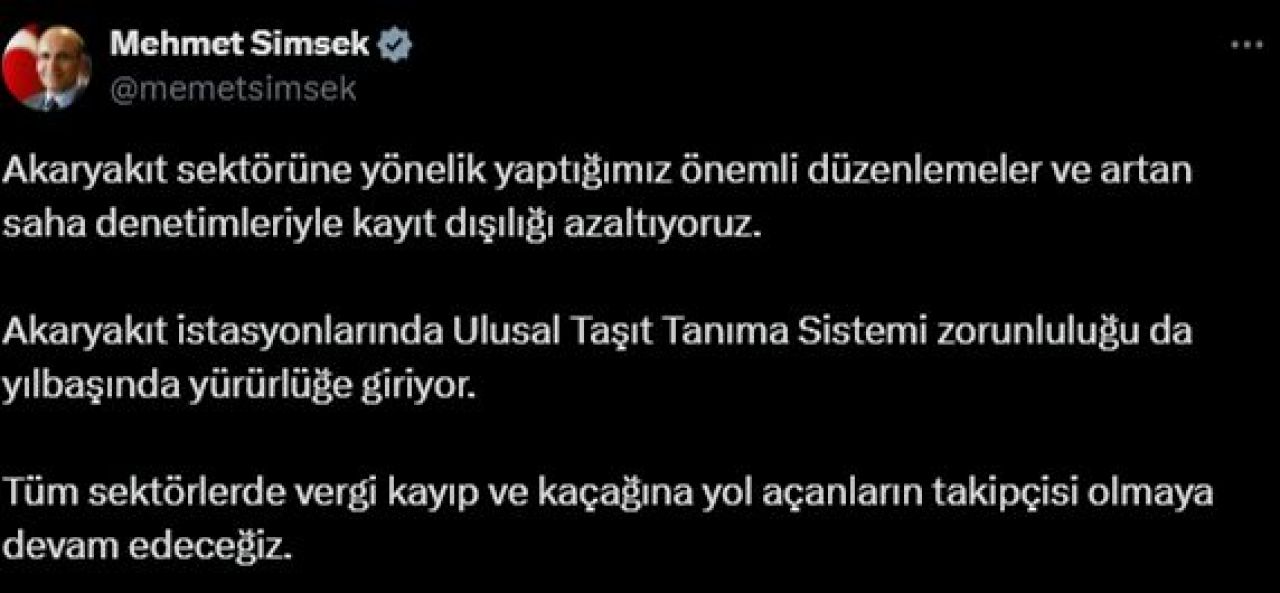 Akaryakıt istasyonlarında yeni uygulama! Mehmet Şimşek açıkladı: Yılbaşında başlıyor - 2. Resim