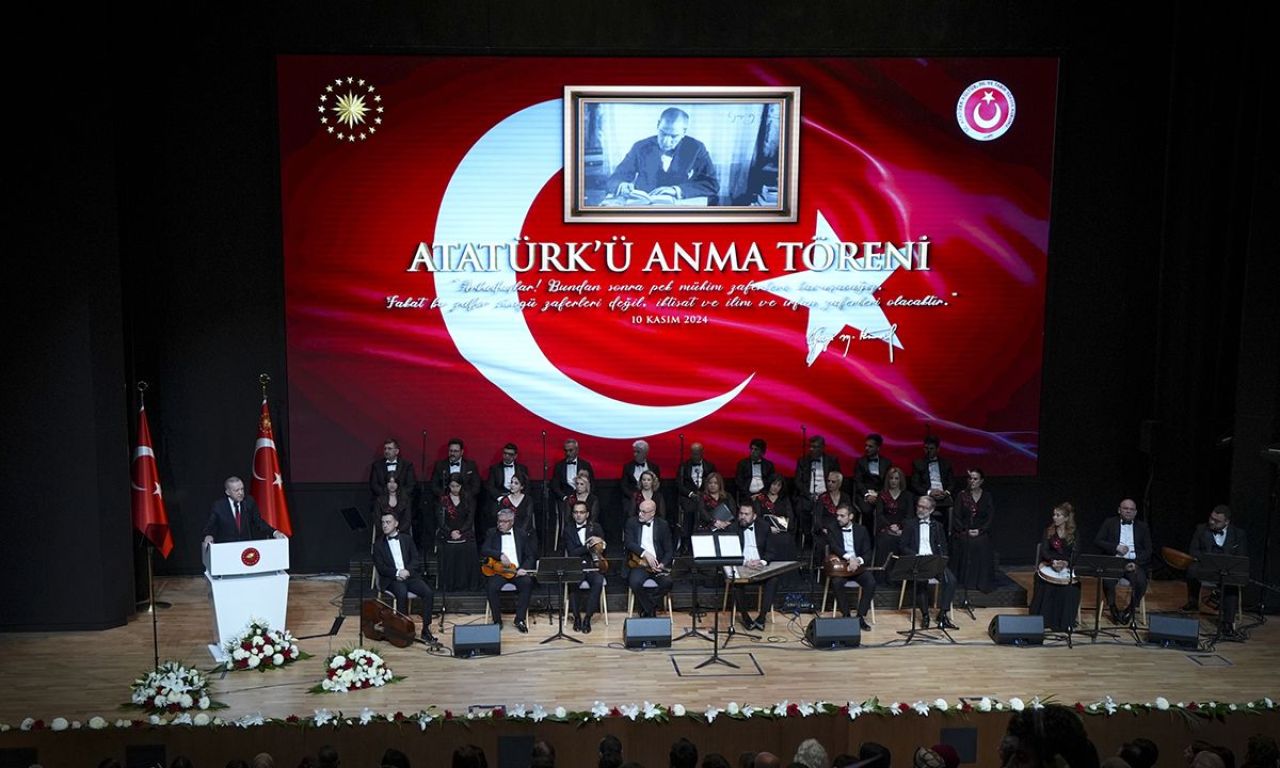 Son dakika | Cumhurbaşkanı Erdoğan'dan Atatürk'ü anma töreninde dikkat çeken mesajlar! 