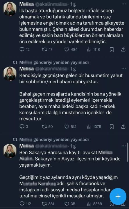 Kadın avukata mide bulandıran mesajlar! Önce serbest bırakıldı, sonra yeniden yakalanıp tutuklandı - 2. Resim