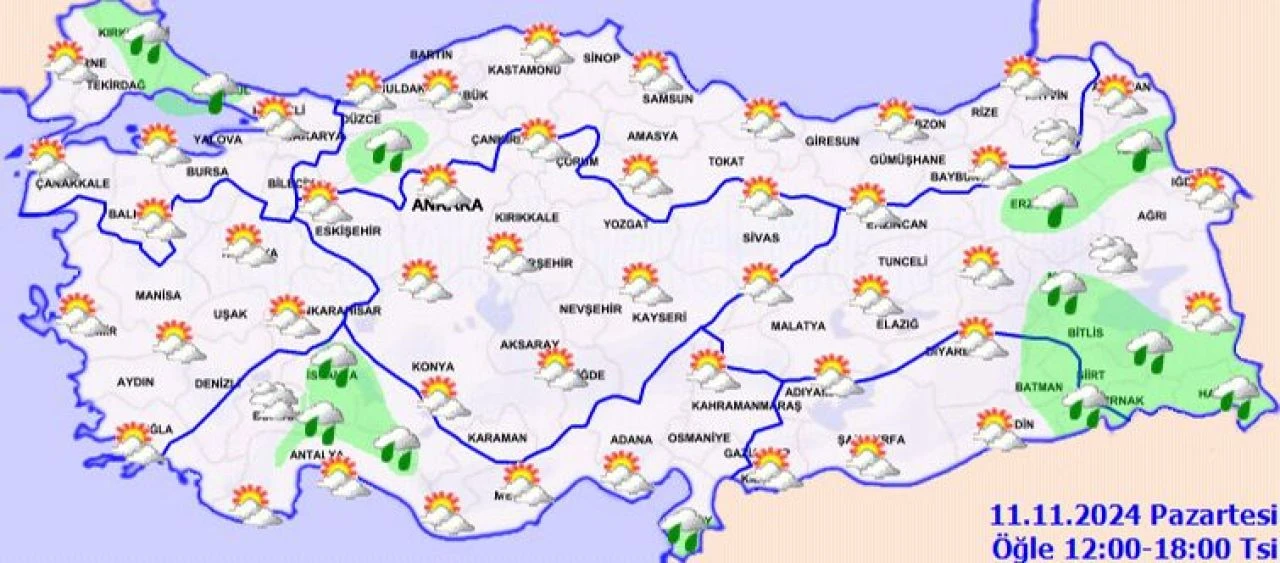 Meteoroloji hava durumuna göre İstanbul'da yağış saati belli oldu - 2. Resim