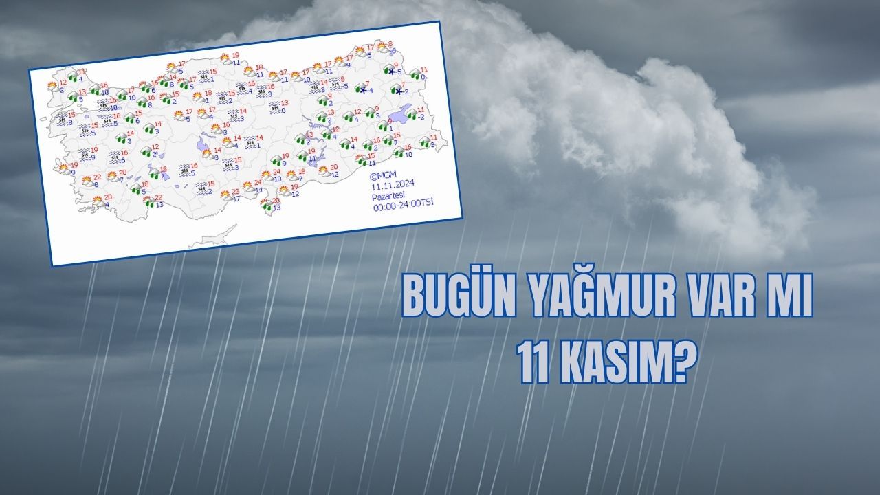 Meteoroloji hava durumuna göre İstanbul&#039;da yağış saati belli oldu