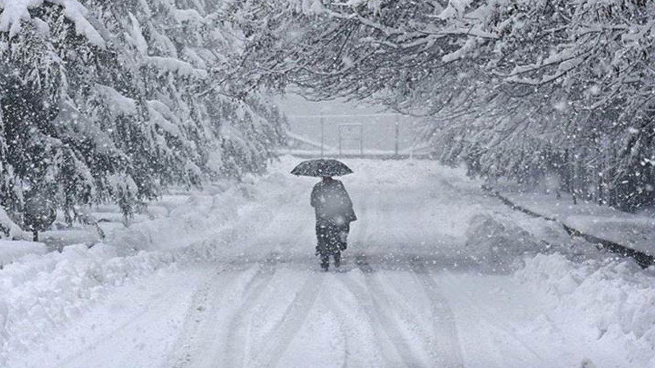 Meteoroloji uyardı! 2 ilde kar yağışı bekleniyor