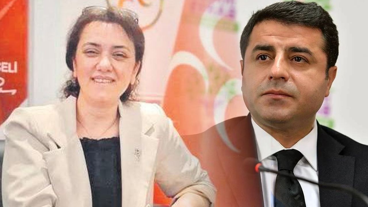 MHP&#039;li Sibel Arat, Selahattin Demirtaş’a ‘terörist’ dedi, para cezasına çarptırıldı