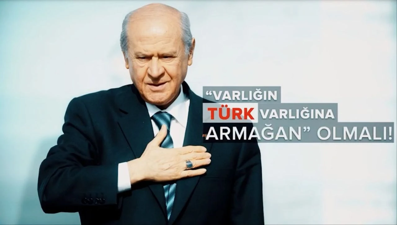 MHP lideri Devlet Bahçeli'den mesaj dolu video! 'Vakit tamamdır, söz konusu vatandır!'