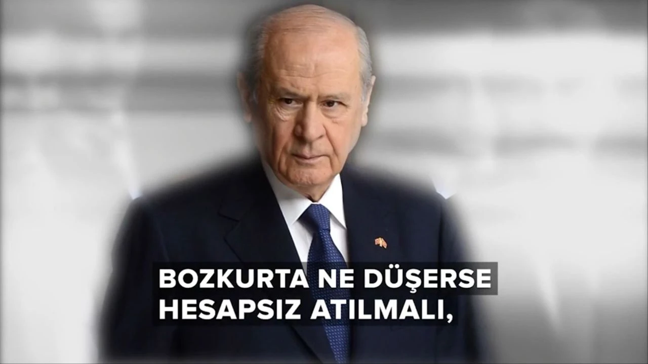 MHP lideri Devlet Bahçeli'den mesaj dolu video! 'Vakit tamamdır, söz konusu vatandır!'