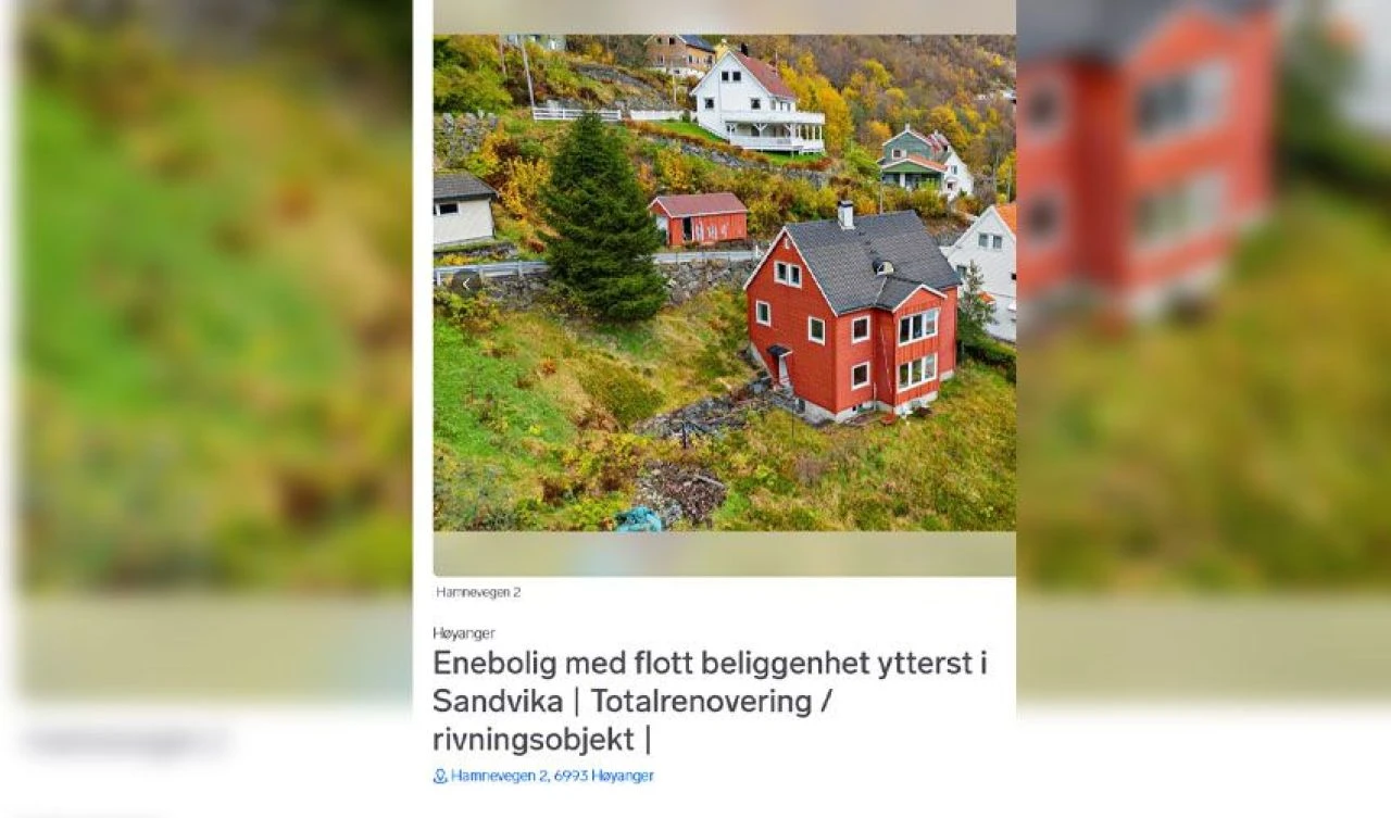 Norveç'te satılan ev Türkiye'de gündem oldu! Fiyatı görenler şaştı kaldı - 1. Resim