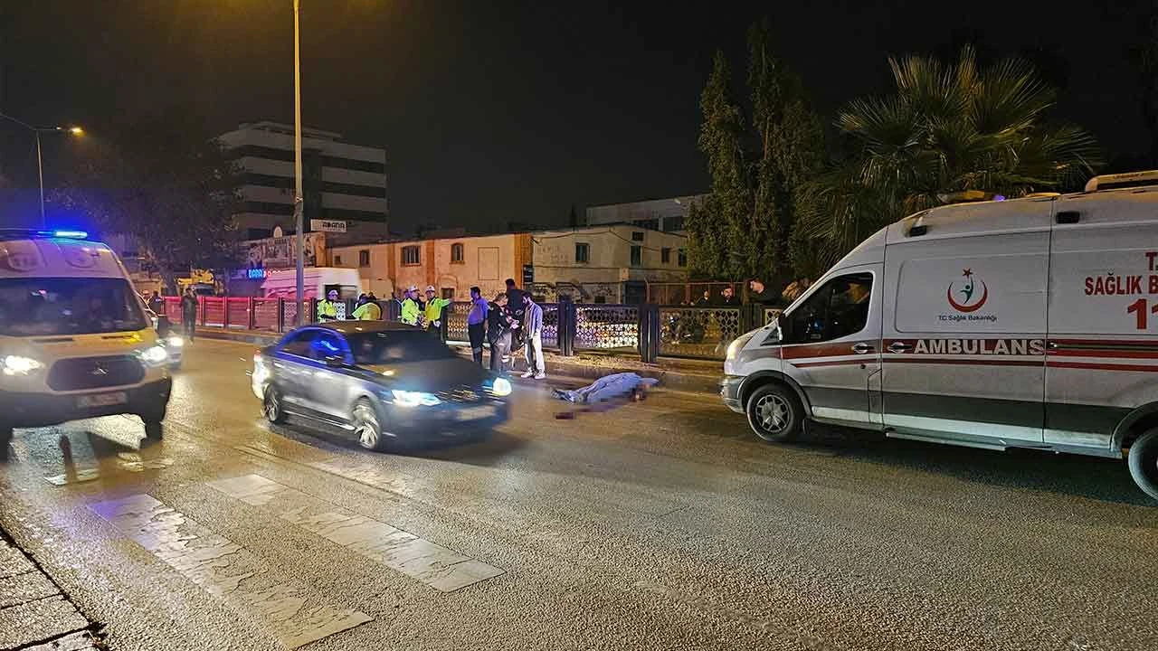 10 metre uzaktaki üst geçidi kullanmadı, canından oldu!