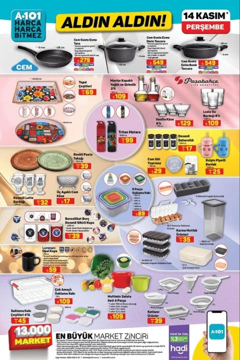 A101 14 Kasım aktüel kataloğunda 6 kişilik masa takımı, buharlı temizleyici, su sebili, pencere temizleme robotu ve benzinli motosiklet yer alıyor - 5. Resim