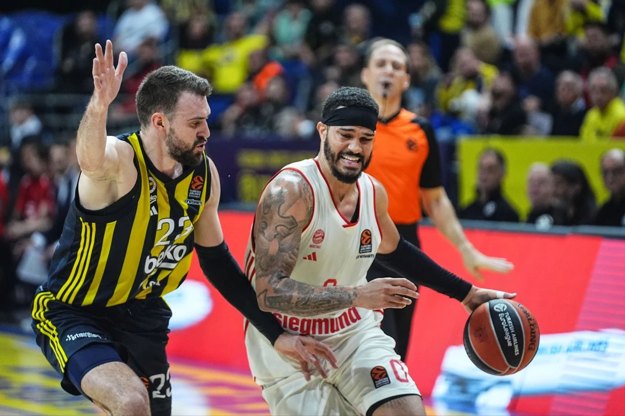 Fenerbahçe Beko Euroleague mücadelesinde Bayern Münih'i farkla devirdi! - 1. Resim