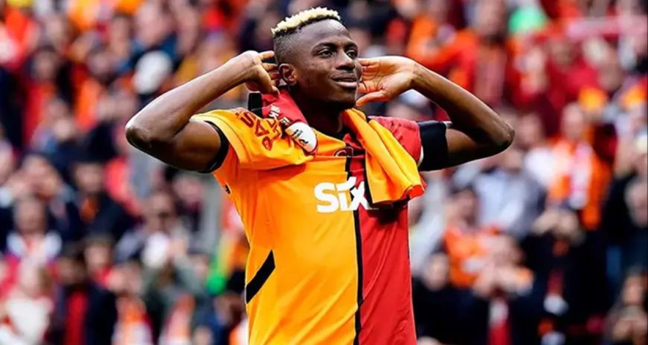 Galatasaray taraftarını heyecanlandıran fotoğraf! Victor Osimhen için adım geldi  - 1. Resim