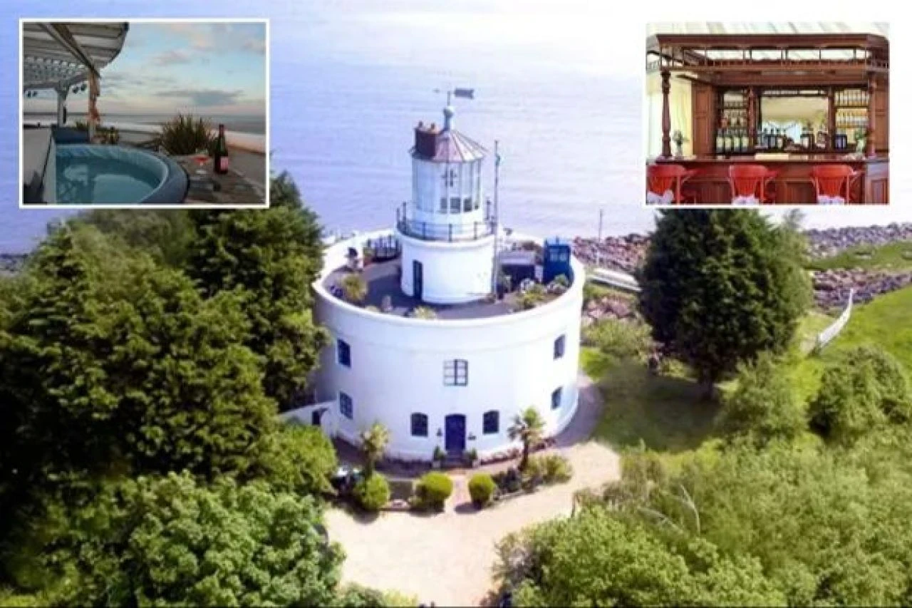 Jakuzili ve 7 yatak odalı deniz feneri satışta! Muhteşem manzaraya sahip - 1. Resim