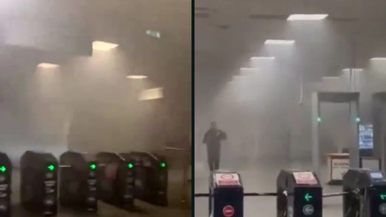 Yenikapı metro yangını sonrası seferlerin düzelmesi bekleniyor - 1. Resim