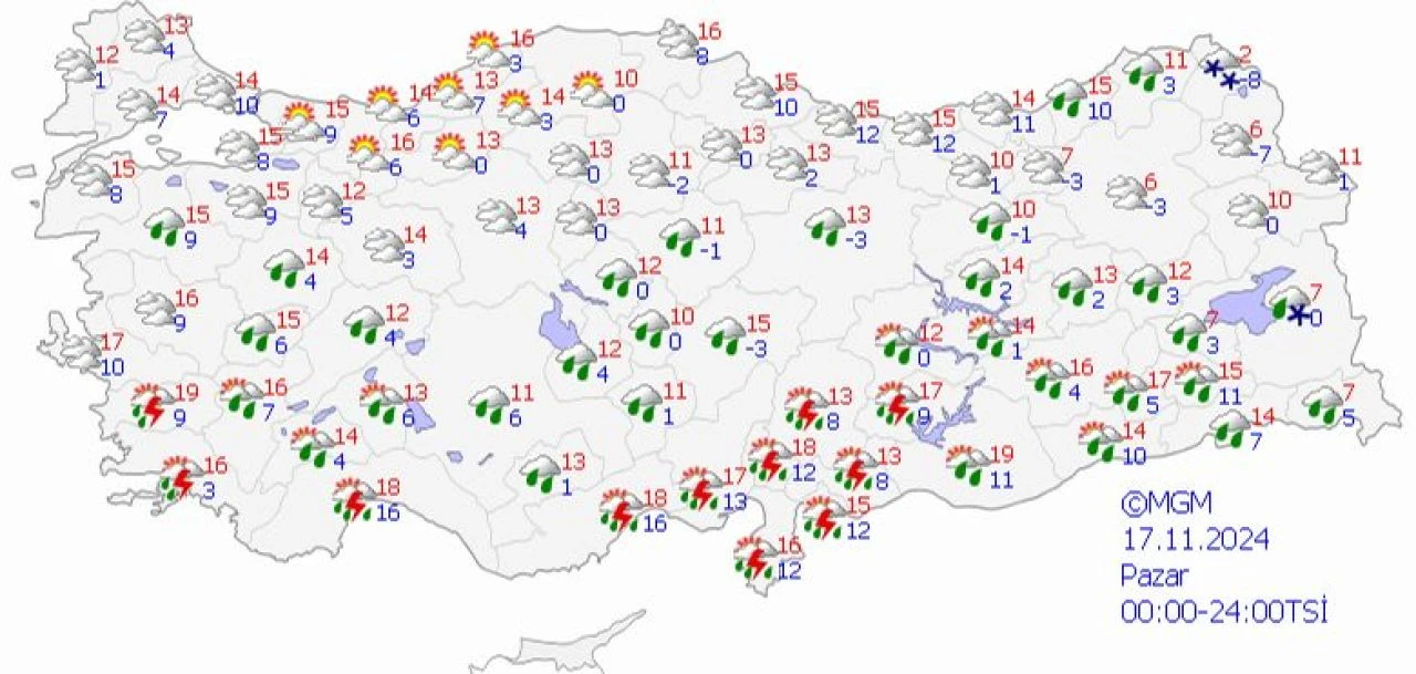 Bu hafta sonu yağmur var mı? 16-17 Kasım Meteoroloji İstanbul hava durumu paylaşıldı - 2. Resim