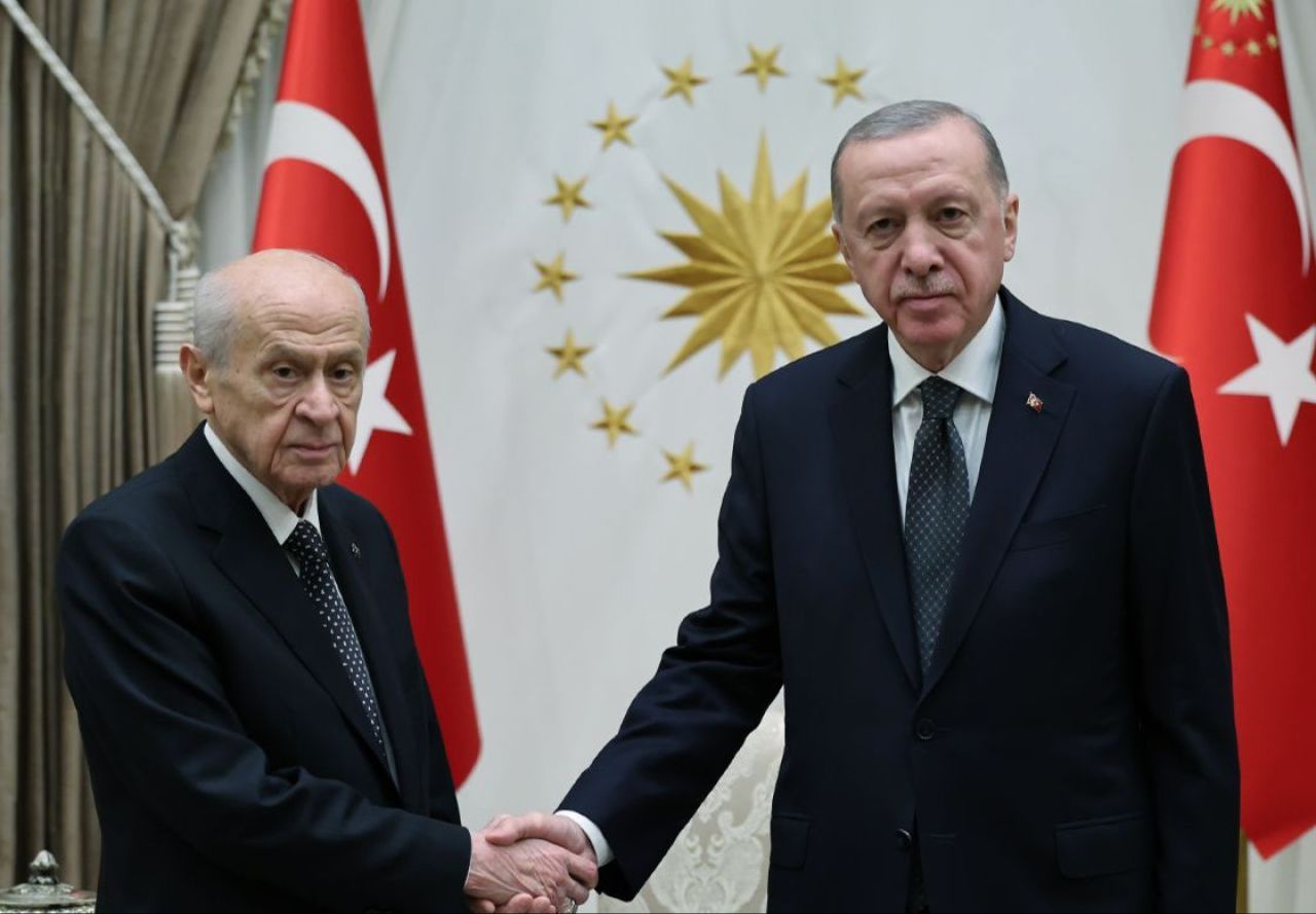 Erdoğan - Bahçeli zirvesi sonrası MHP'den son mesaj!  - 1. Resim