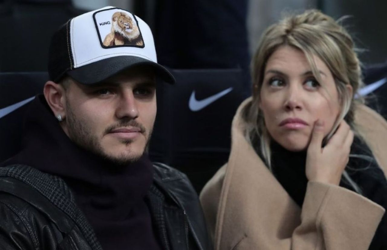 Mauro Icardi ile Wanda Nara arasında sular durulmuyor Basına dikkat çeken çağrı: Haber yapmayın - 1. Resim