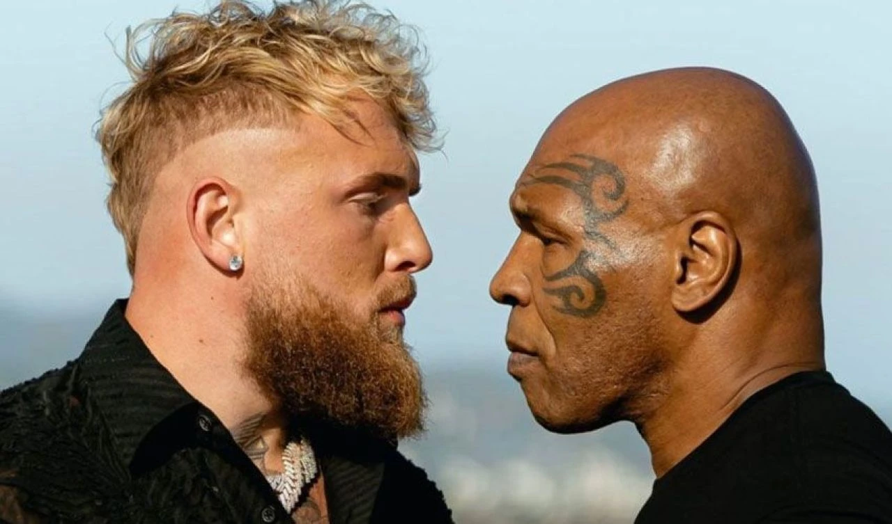 Mike Tyson, Jake Paul'a tokat attı! Dünyanın beklediği boks maçı öncesi ortalık karıştı - 1. Resim