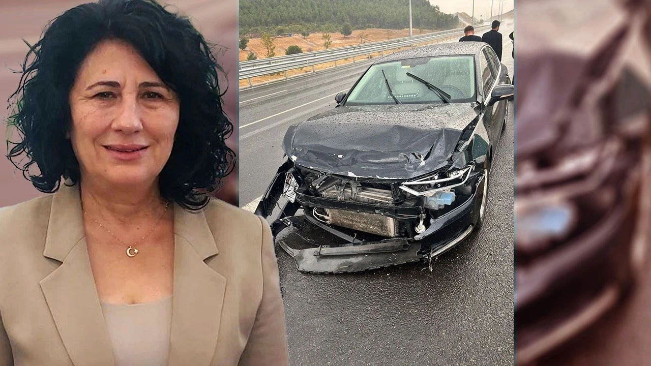 Kınık Belediye Başkanı Sema Bodur trafik kazası geçirdi - 1. Resim