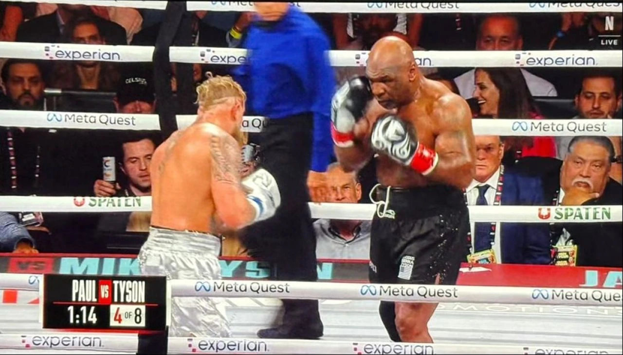 Mike Tyson - Jake Paul maçını kim kazandı? Dev karşılaşmanın kazananı belli oldu - 1. Resim