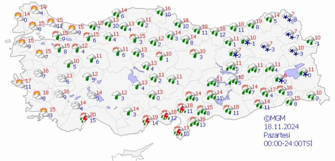 Meteoroloji tarih verdi! Soğuk hava ve yağış Türkiye'ye ilerliyor | Önce güneş sonra kara kış - 2. Resim