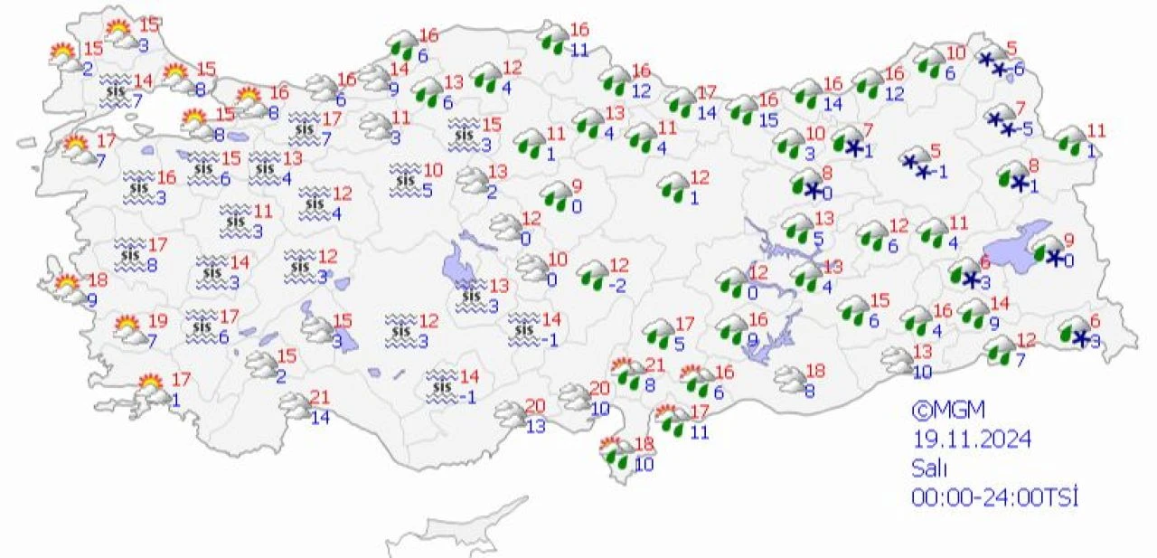 Meteoroloji tarih verdi! Soğuk hava ve yağış Türkiye'ye ilerliyor | Önce güneş sonra kara kış - 3. Resim