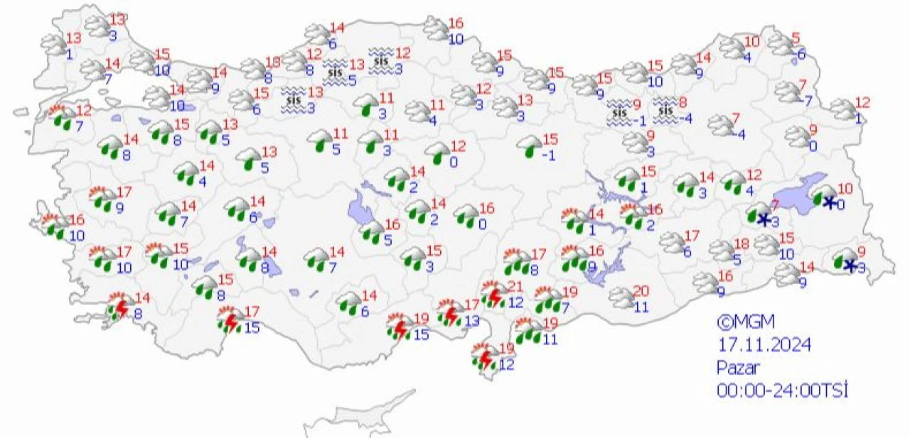 Meteoroloji tarih verdi! Soğuk hava ve yağış Türkiye'ye ilerliyor | Önce güneş sonra kara kış - 1. Resim