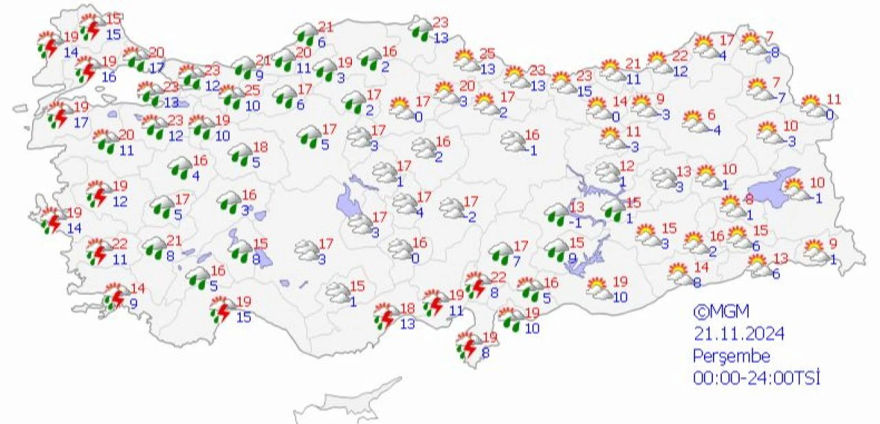 Meteoroloji tarih verdi! Soğuk hava ve yağış Türkiye'ye ilerliyor | Önce güneş sonra kara kış - 5. Resim