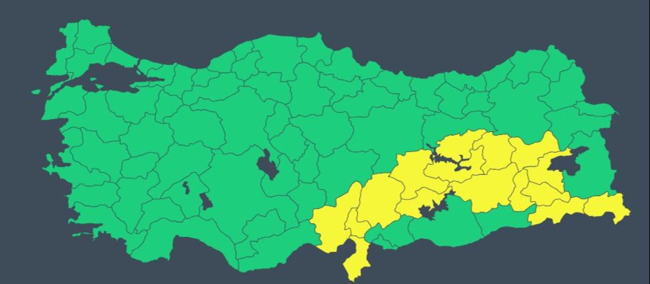 Atkı, bere, eldiven ne varsa hazırlayın! Meteoroloji 16 ilde sarı alarm verdi: Kuvvetli kar ve sağanak geliyor - 4. Resim