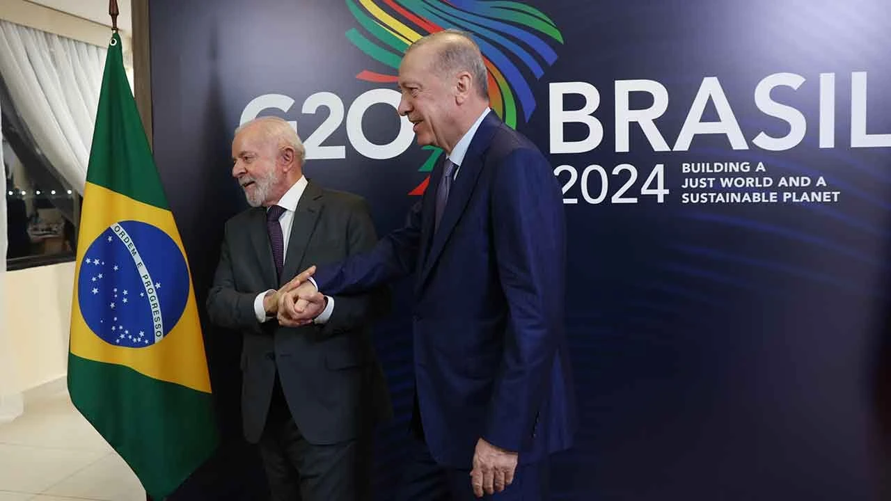 Cumhurbaşkanı Erdoğan'dan G20'de diplomasi maratonu: Brezilya Devlet Başkanı ile görüştü