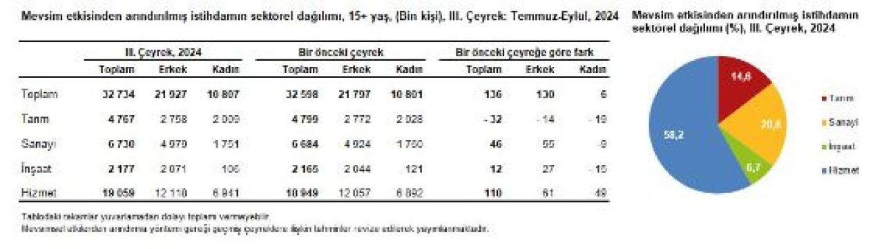 TÜİK açıkladı: İşsizlik oranı düştü, işsiz sayısı azaldı - 2. Resim