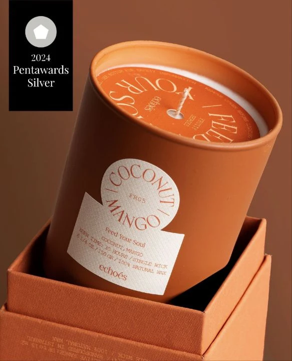 Echoes Candle & Scent Lab’e ikinci tasarım ödülü Pentawards’dan! - 1. Resim