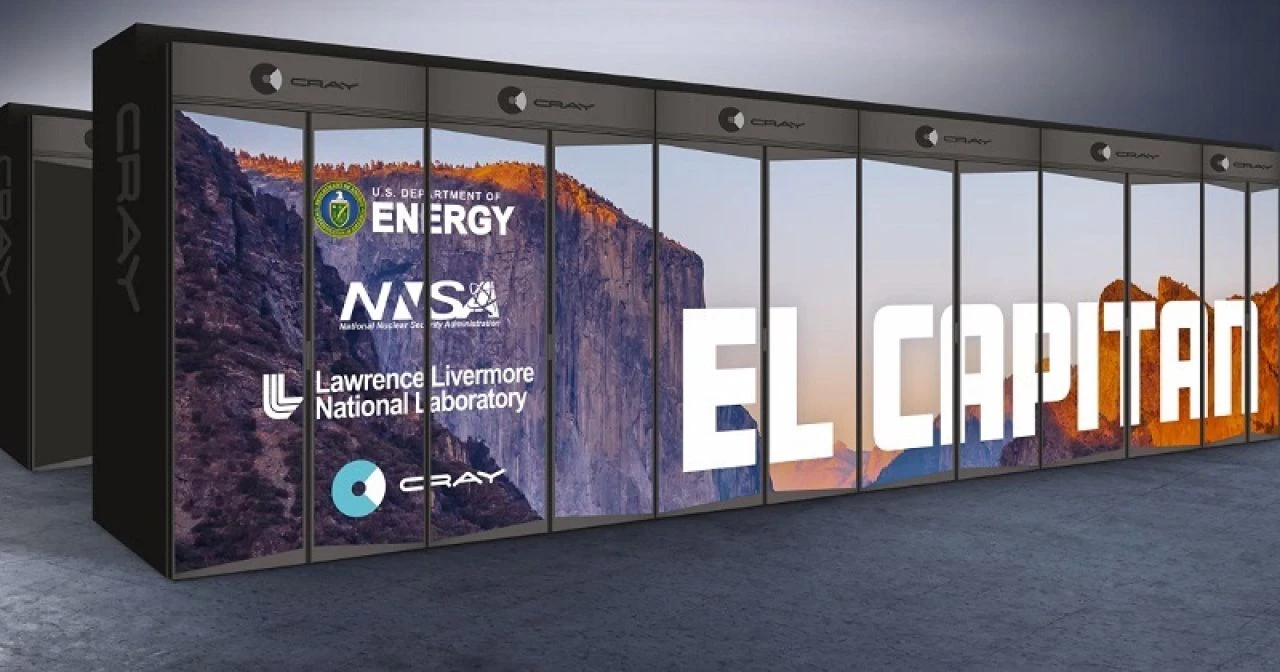 El Capitan, dünyanın en hızlı süper bilgisayarı oldu: 54 milyar yıllık işlemi saniyeler içinde yapıyor - 1. Resim