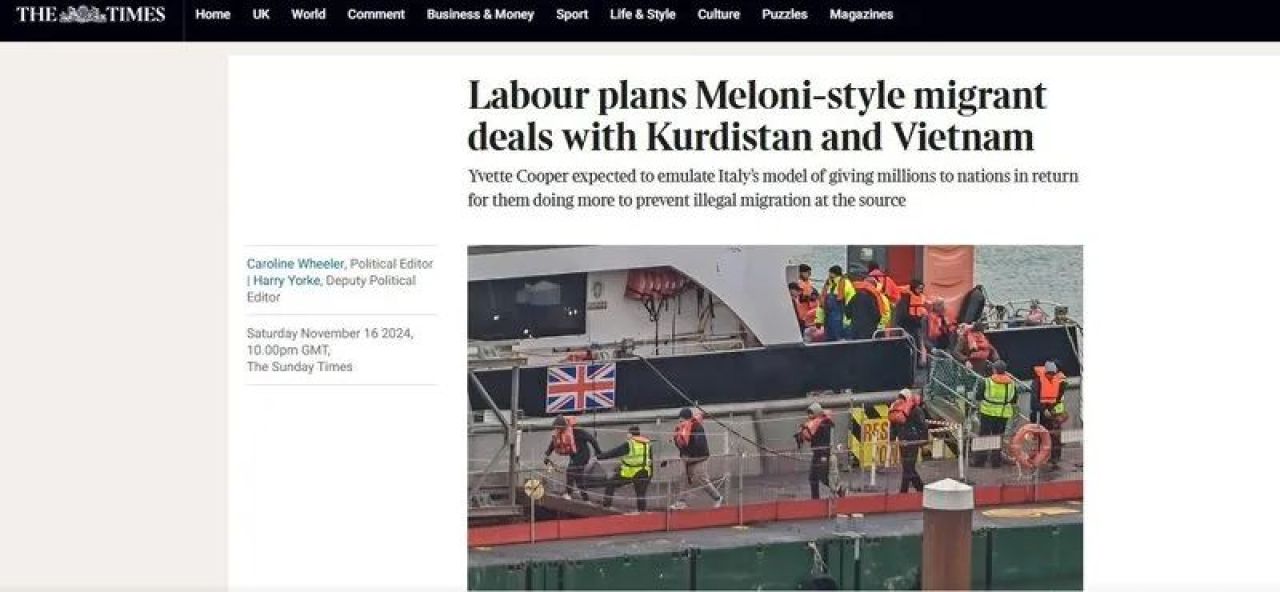 İletişim Başkanlığı 'İngiltere ile sığınmacı görüşmeleri' yapıldığı iddialarını yalanladı - 1. Resim