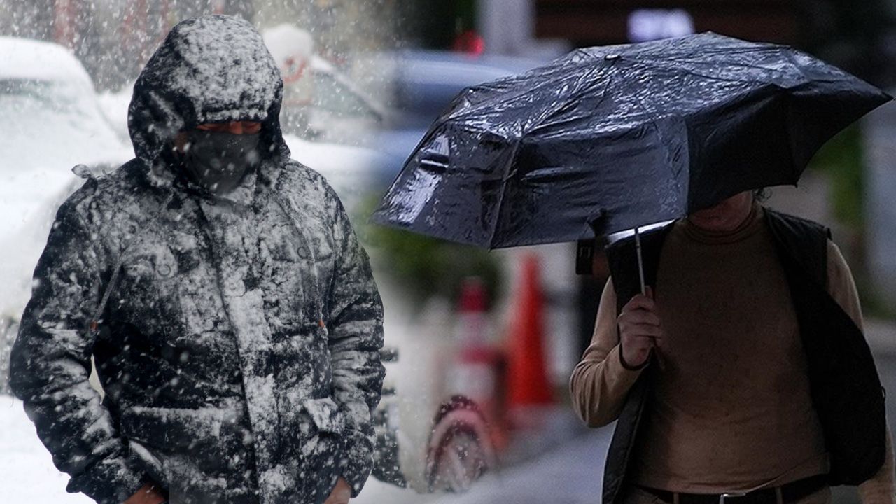 Meteoroloji 7 şehri uyardı! Kar ve sağanak yağış geliyor - 1. Resim