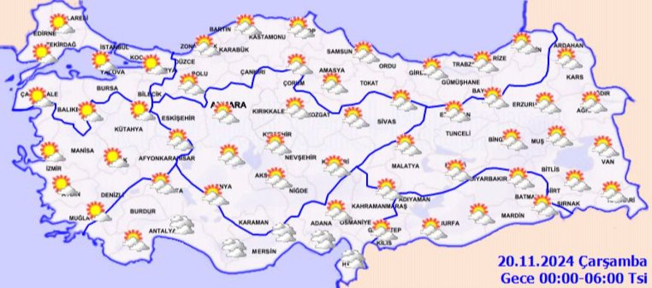 Meteoroloji güncel hava durumu raporunu yayımladı! Bugün hava nasıl olacak? - 4. Resim