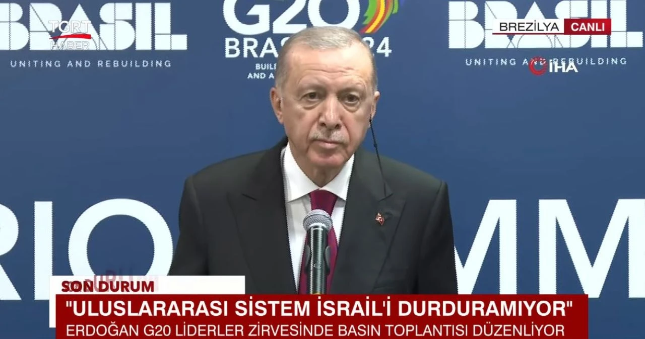 Son dakika | Cumhurbaşkanı Erdoğan G20'de meşhur sözünü hatırlattı: Dünya 5'ten büyüktür - 4. Resim