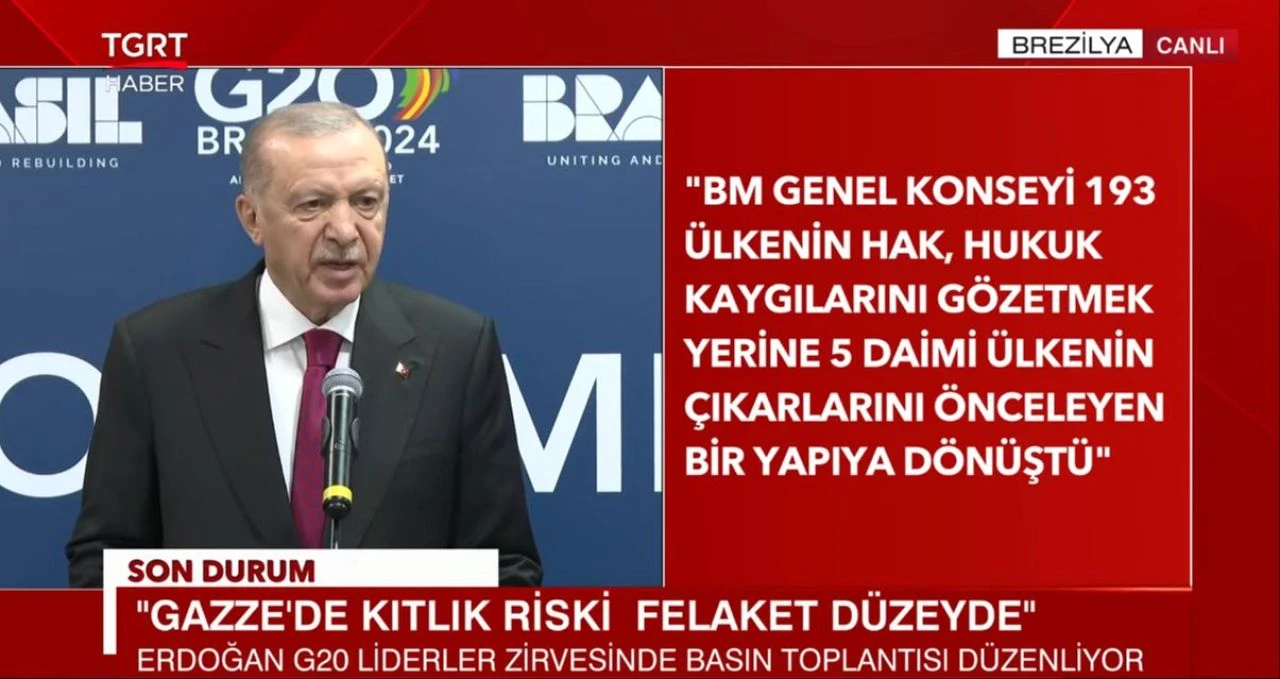 Son dakika | Cumhurbaşkanı Erdoğan G20'de meşhur sözünü hatırlattı: Dünya 5'ten büyüktür - 2. Resim
