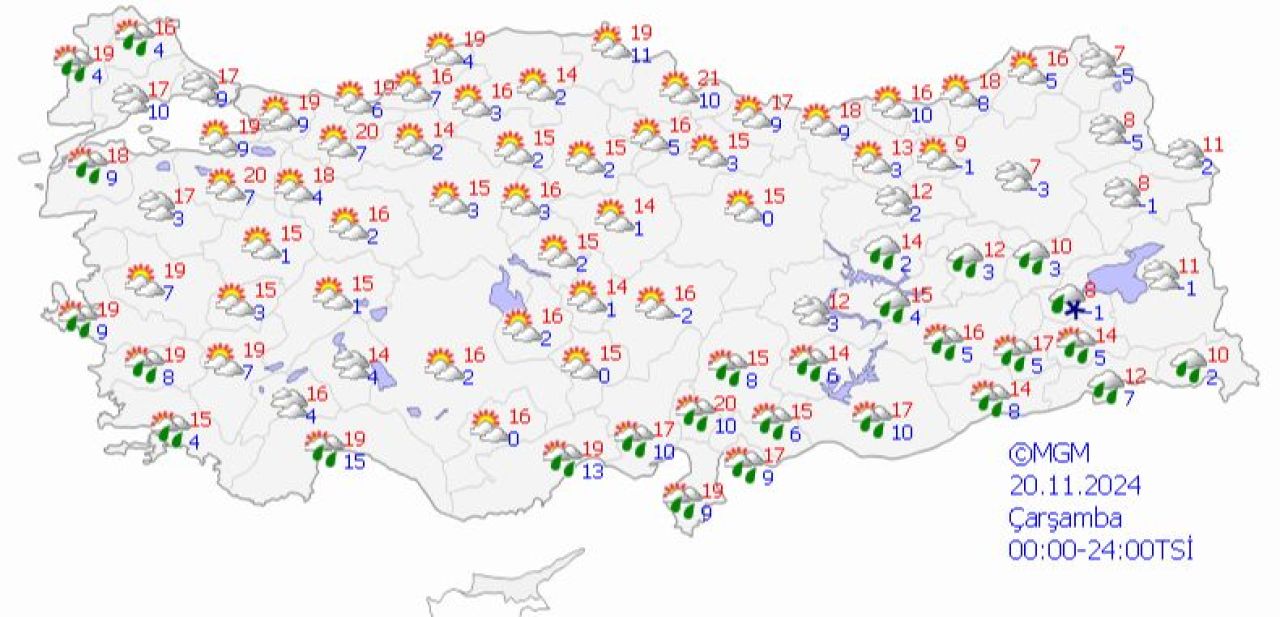 Meteoroloji gün vererek uyardı! Kar ve soğuk kapıya dayandı | 21 Kasım hava durumu  - 2. Resim