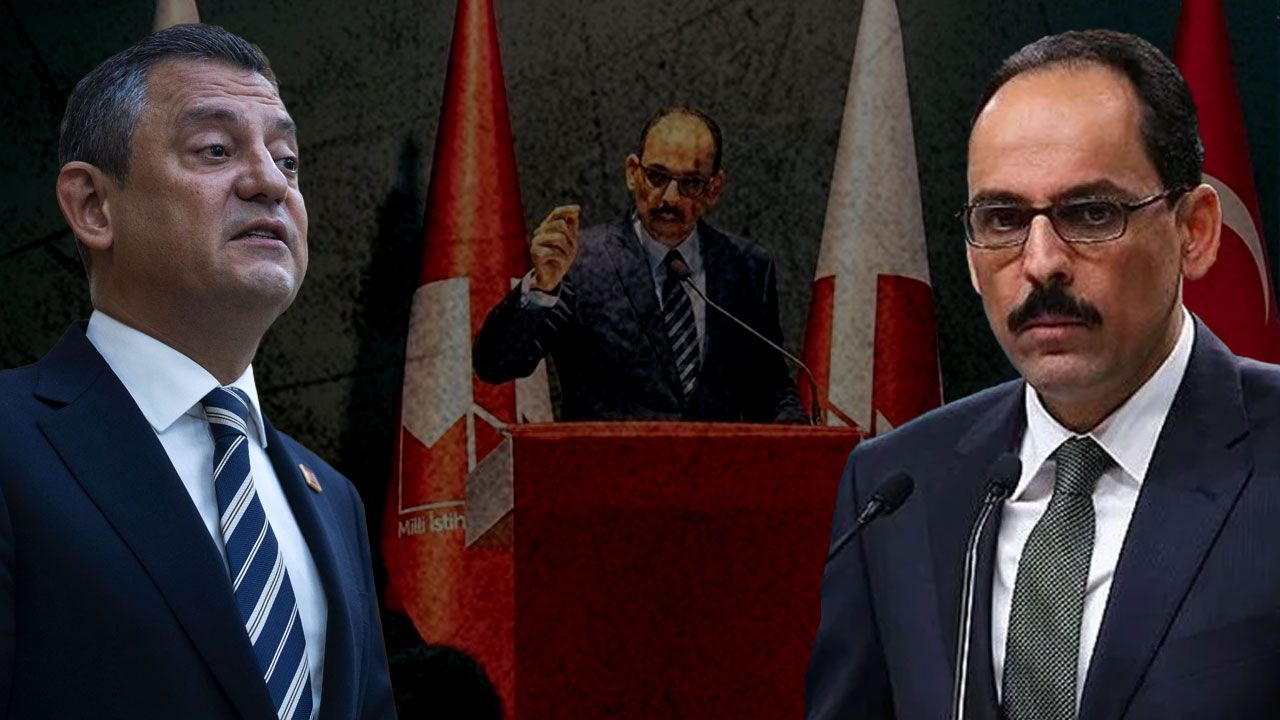 MİT Başkanı İbrahim Kalın&#039;dan CHP&#039;ye sunum! Terörle mücadele stratejisini anlattı