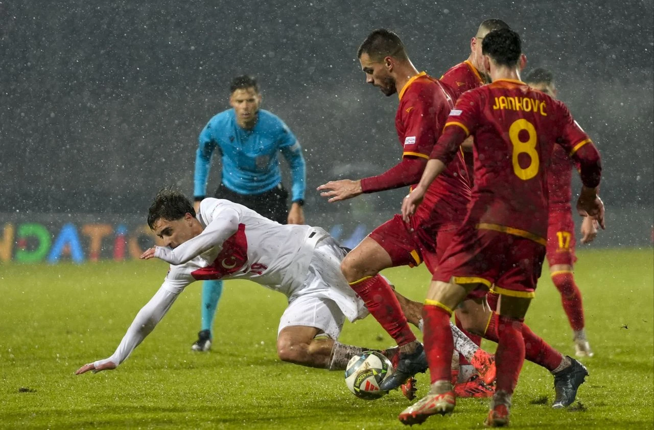 Türkiye, Karadağ'a 3-1 kaybetti! - 1. Resim