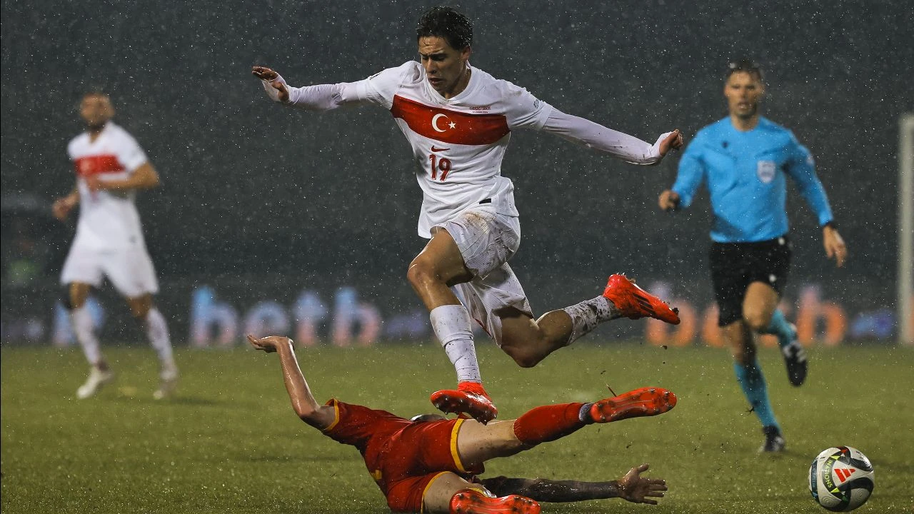 Türkiye, Karadağ'a 3-1 mağlup oldu!