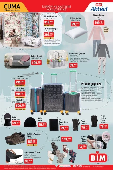 BİM 22 Kasım aktüel kataloğunda Philips buhar kazanlı ütü, Air Fryer, Gua Sha cihazı, ultrasonik cilt temizleme aleti ve dikey ısıtıcı gibi birçok ürün yer alıyor