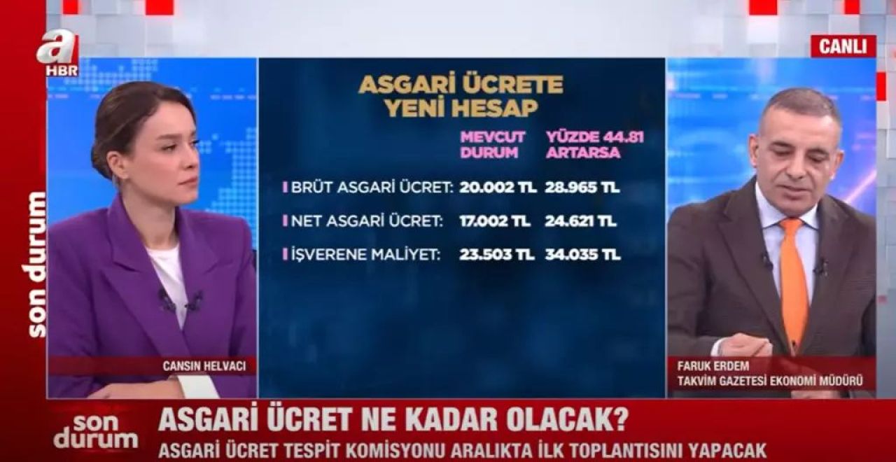 Asgari ücret zam tahmini neredeyse iki katına çıktı! Cumhurbaşkanı Erdoğan çalışanın yüreğine su serpti - 3. Resim