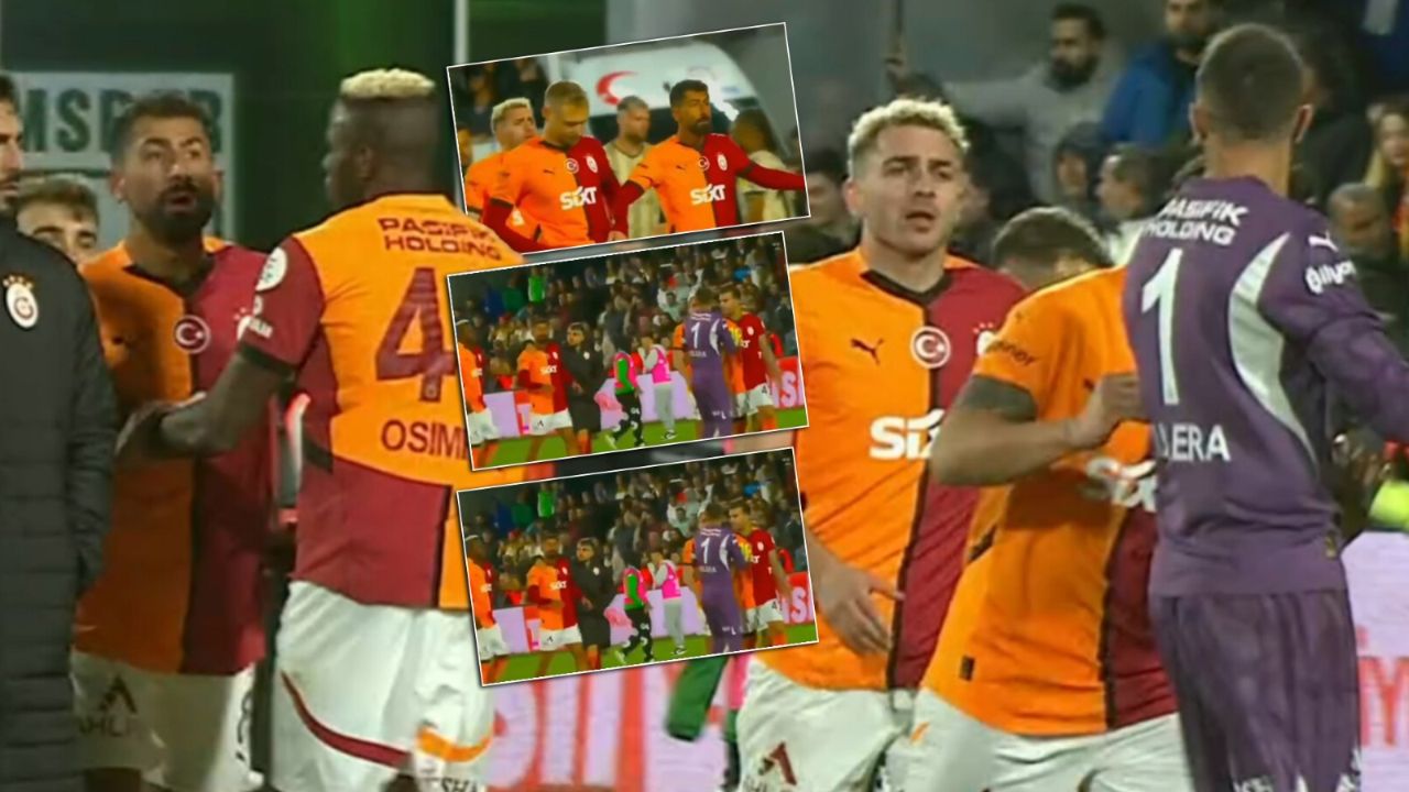 Galatasaray maçı sonrası ortalık karıştı! Muslera ve Kerem Demirbay arasında tartışma