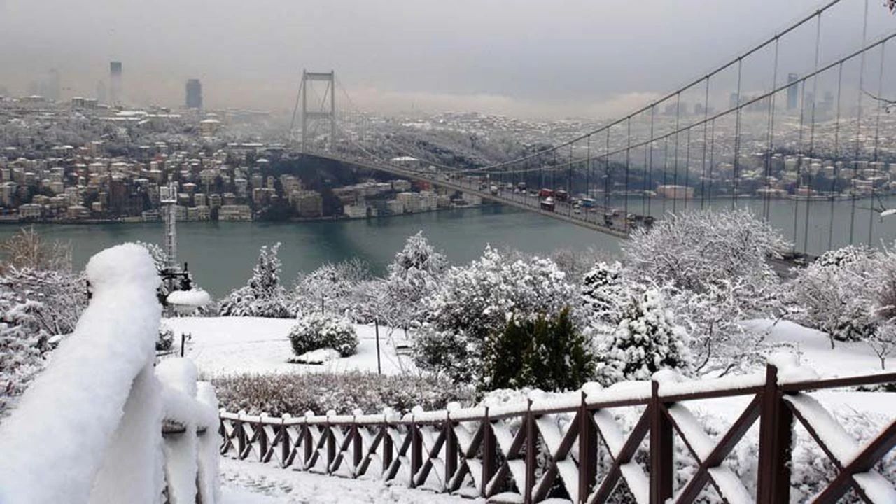 Son dakika | İstanbul'da mevsimin ilk kar yağışı başladı