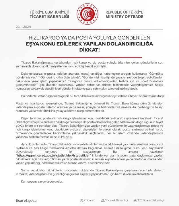 Ticaret Bakanlığı'nda uyarı! Bu bildirim geliyorsa dolandırılıyor olabilirsiniz - 3. Resim