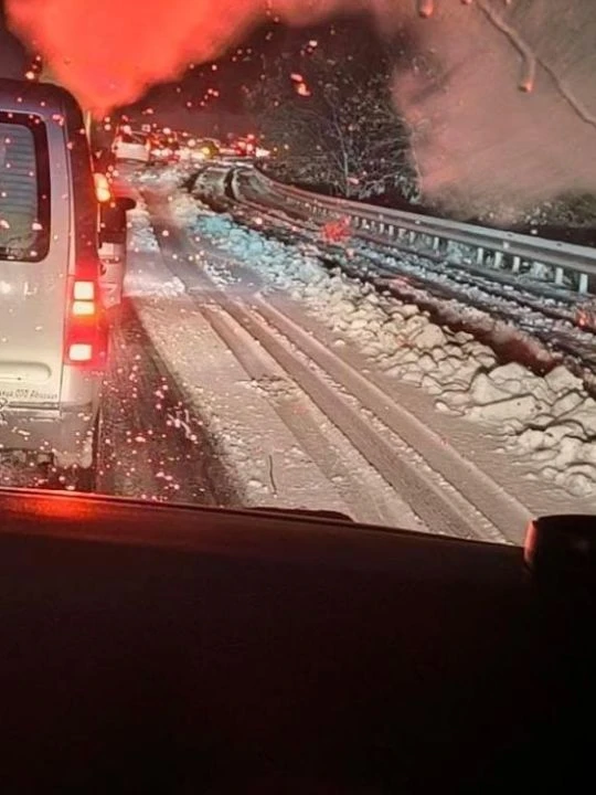 Yola çıkacaklar dikkat: Kayseri-Malatya karayolu ulaşıma kapandı! - 3. Resim