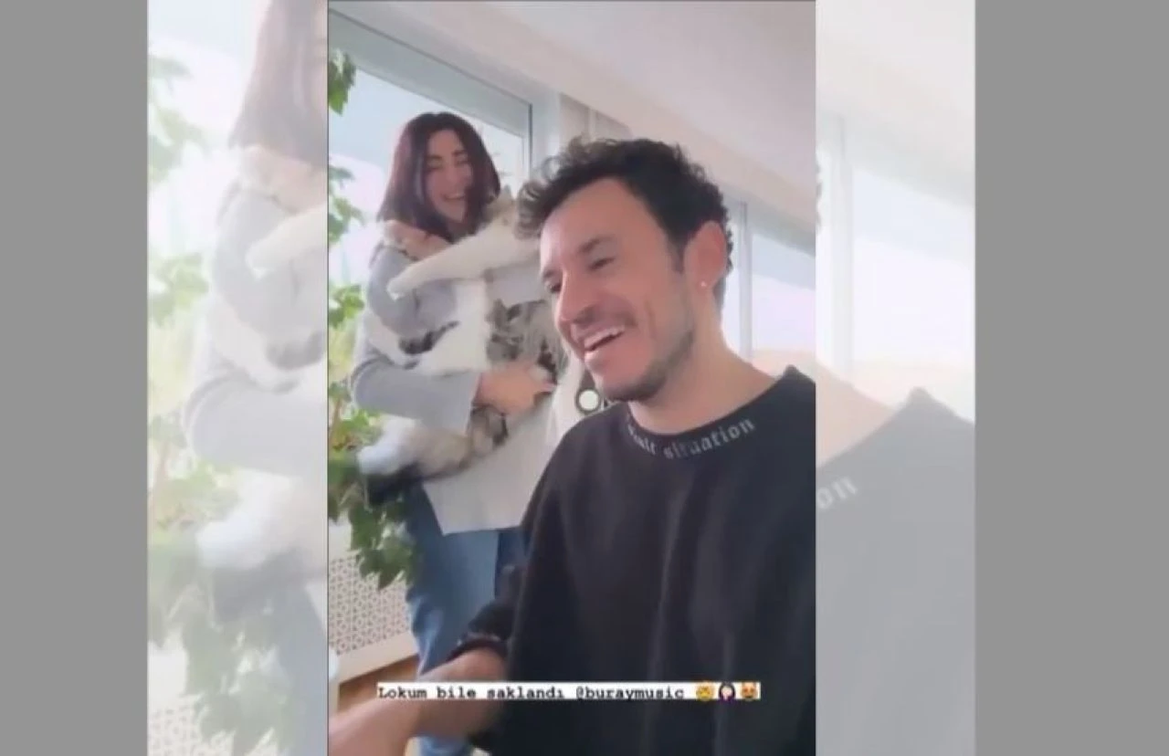 Nesrin Cavadzade, Buray'la şarkı söyledi! Kendiyle dalga geçmeyi de ihmal etmedi - 1. Resim